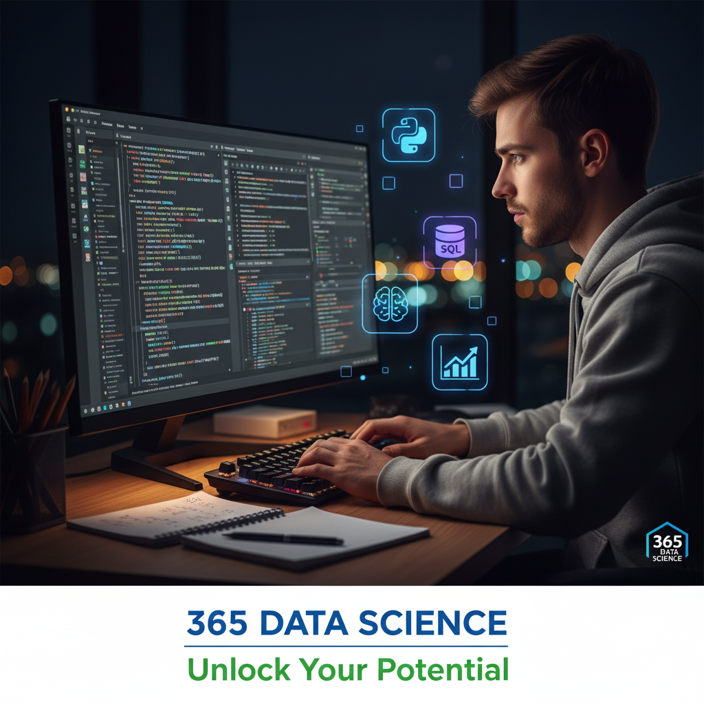 150+ كورس وشهادة مجانية في علم البيانات والذكاء الاصطناعي من منصة 365 Data Science (لمدة 15 يوماً فقط!)