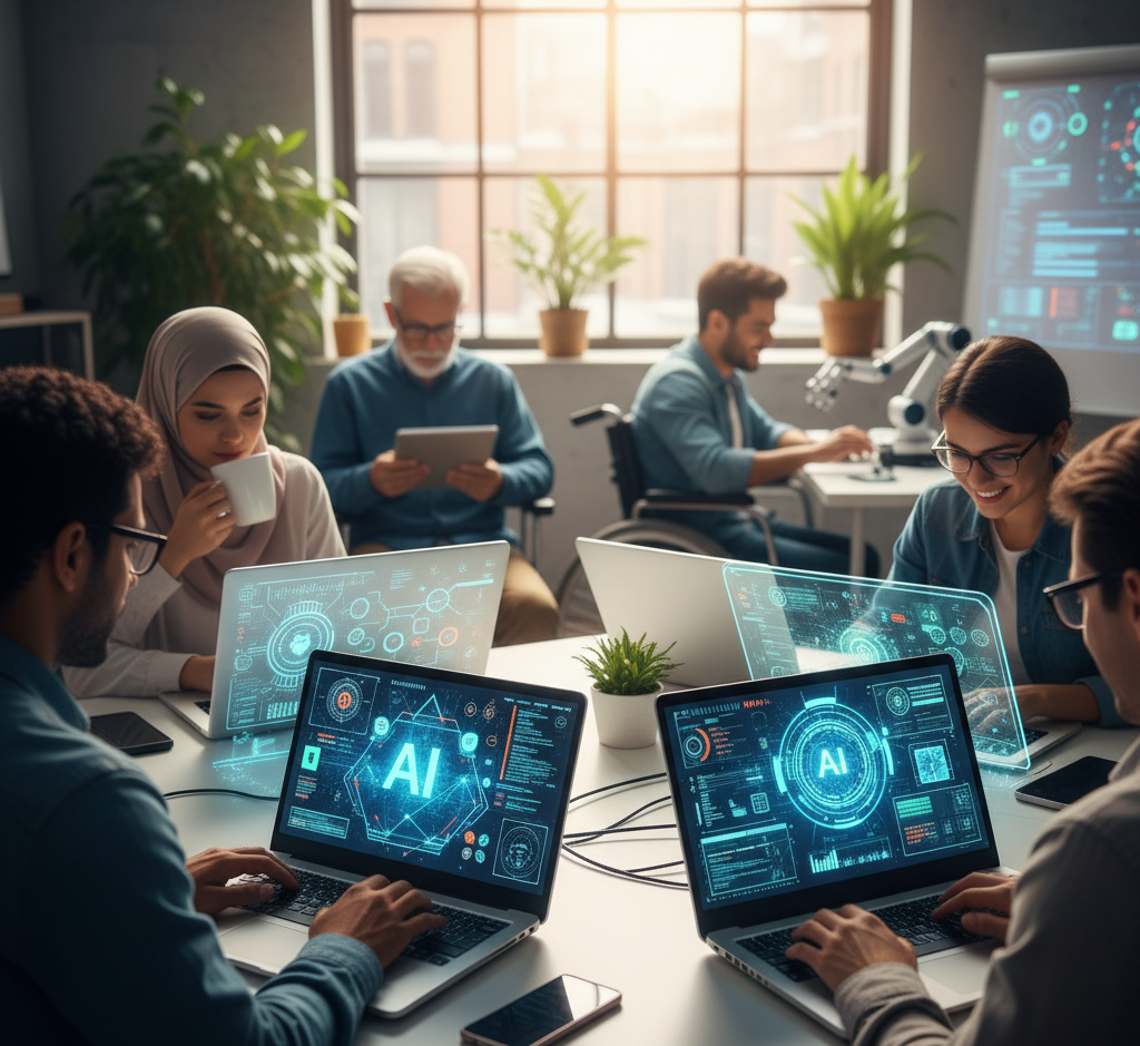 منحة الذكاء الاصطناعي المجانية من دبي | دليلك الشامل لتعلم AI من الصفر حتى الاحتراف