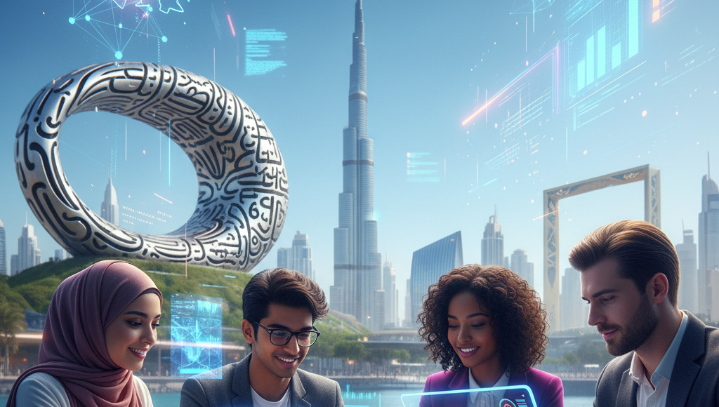 منحة الذكاء الاصطناعي المجانية من دبي | دليلك الشامل لتعلم AI من الصفر حتى الاحتراف