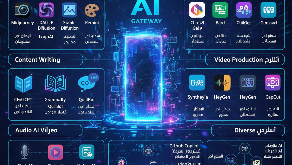 أضخم تجميعة مواقع الذكاء الاصطناعي: بوابتك لعالم من الإبداع والإنتاجية غير المحدودة